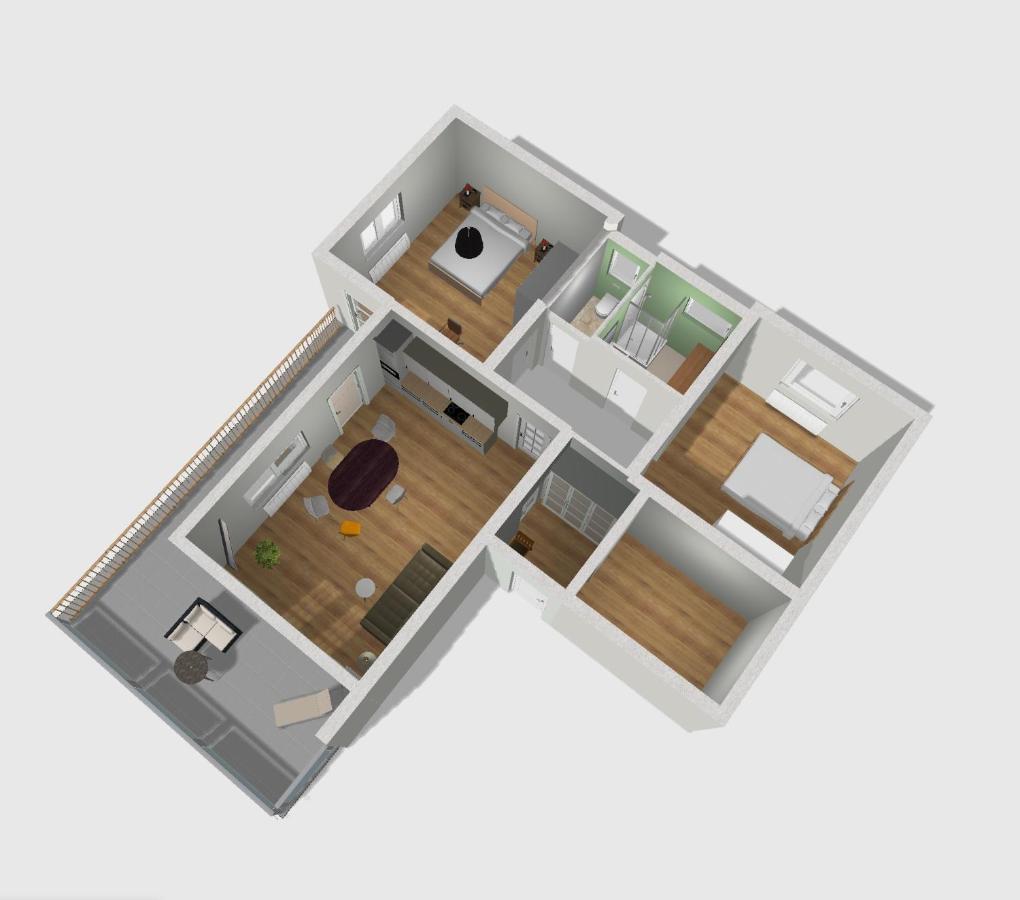 Apartment Hildegard 제니그 외부 사진